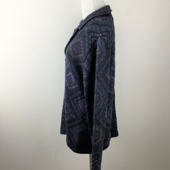 Peruvian Connection Alpaca Button Cardigan/Jacket m - Picture 3 of 8